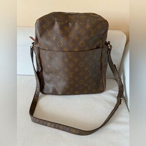 Louis Vuitton Brown Monogram Crossbody Bag